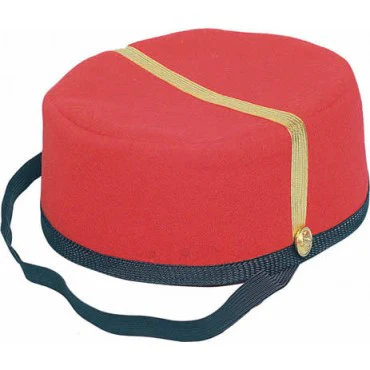 Red Bell Boy Hat