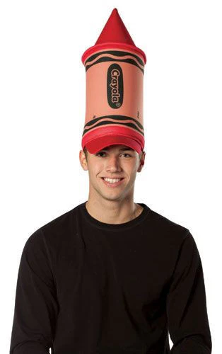 Red Crayola Crayon Hat