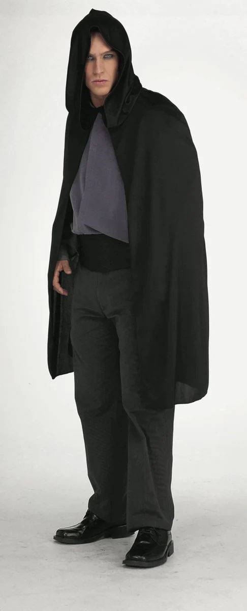 Full-Length Hooded Cape - Various Colors - Image 3