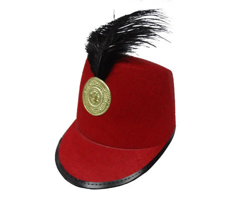 Red Marching Band Hat