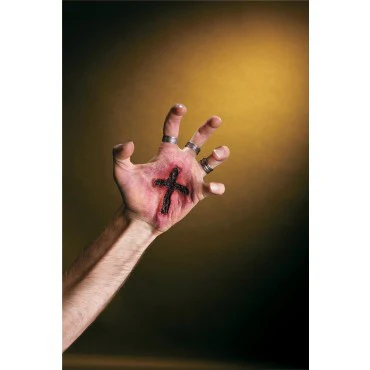 Reel F/X Cross Burn Prosthetic