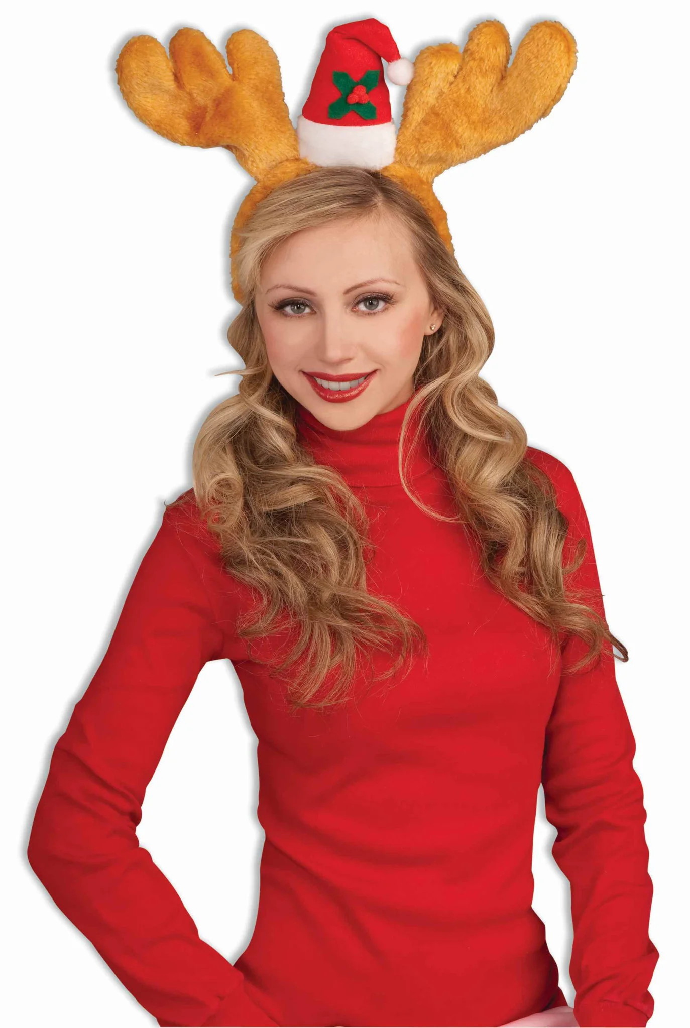 Reindeer Antlers/Santa Hat Headband