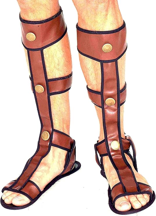 Roman or Greek Gladiator Costume Sandals
