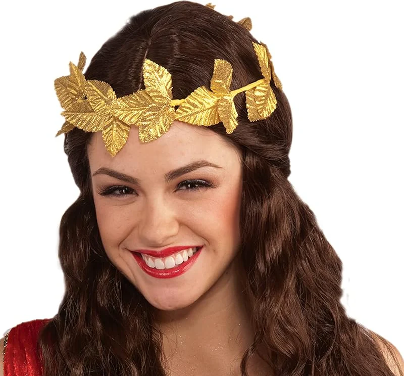 Roman or Greek Leaf Wreath Crown Costume Accessory - Image 2