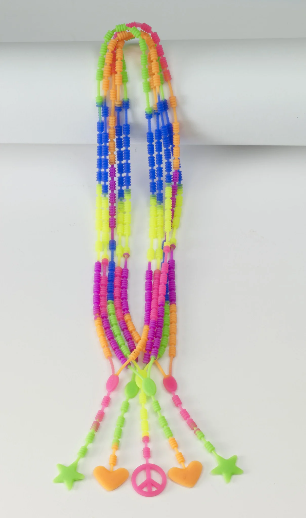 Rubber Necklaces-5Pcs-Assorted