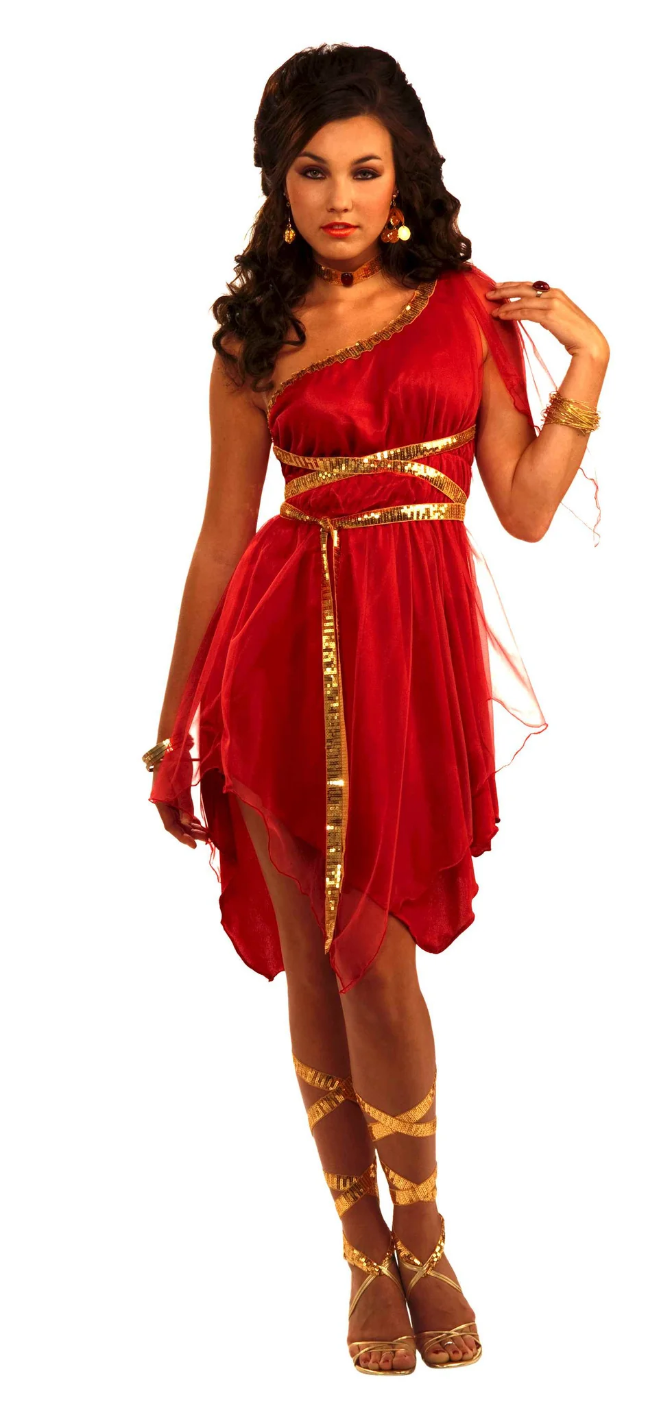 Ruby Roman Goddess Adult Halloween Costume