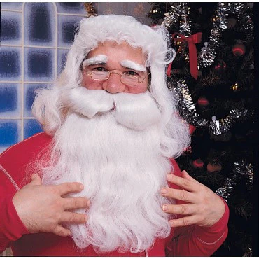 Santa Beard and Wigs Set