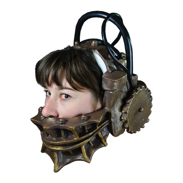 Saw Reverse Bear Trap Costume Mask - Image 2