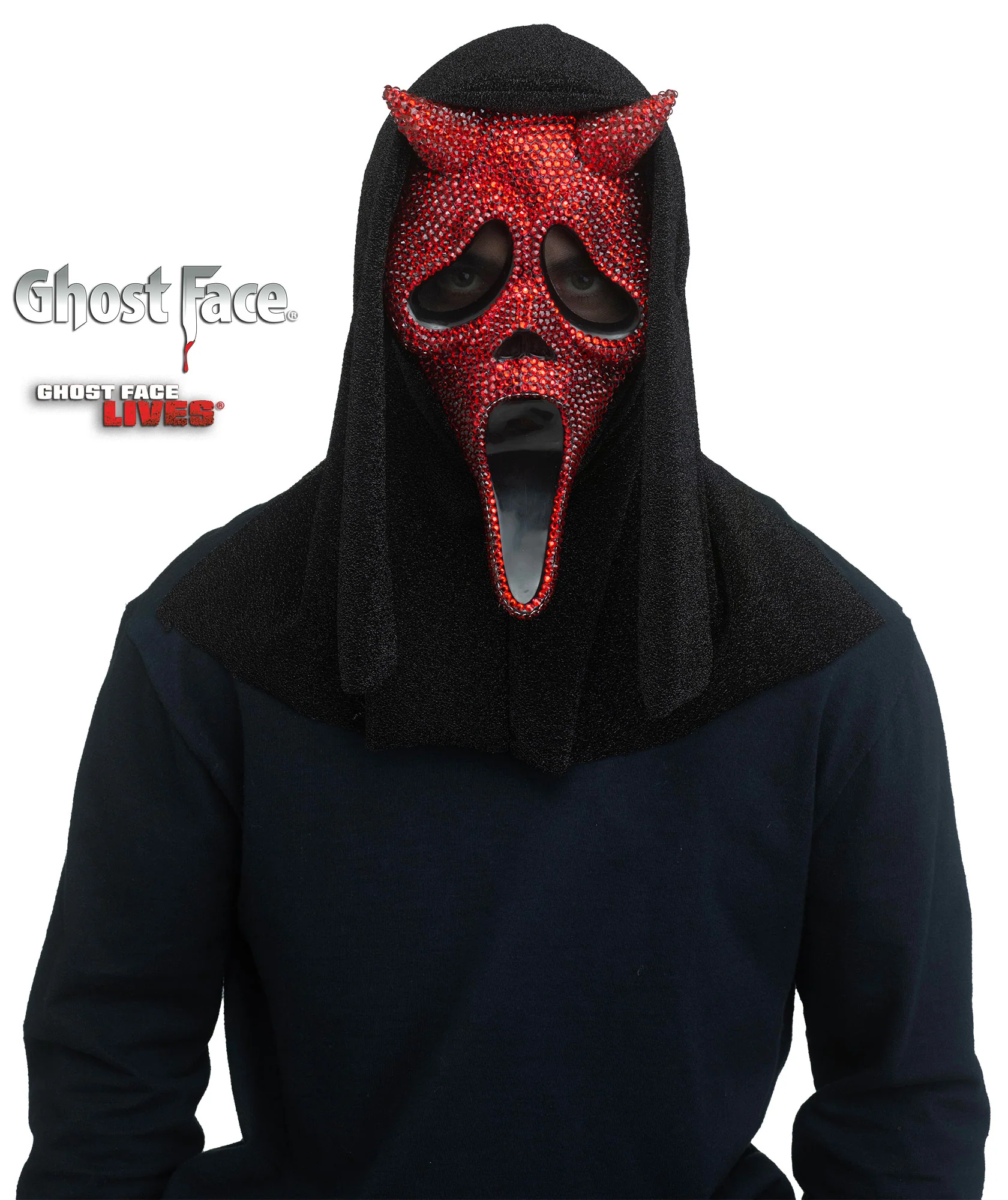 Scream Ghost Face Devil Bling Costume Mask