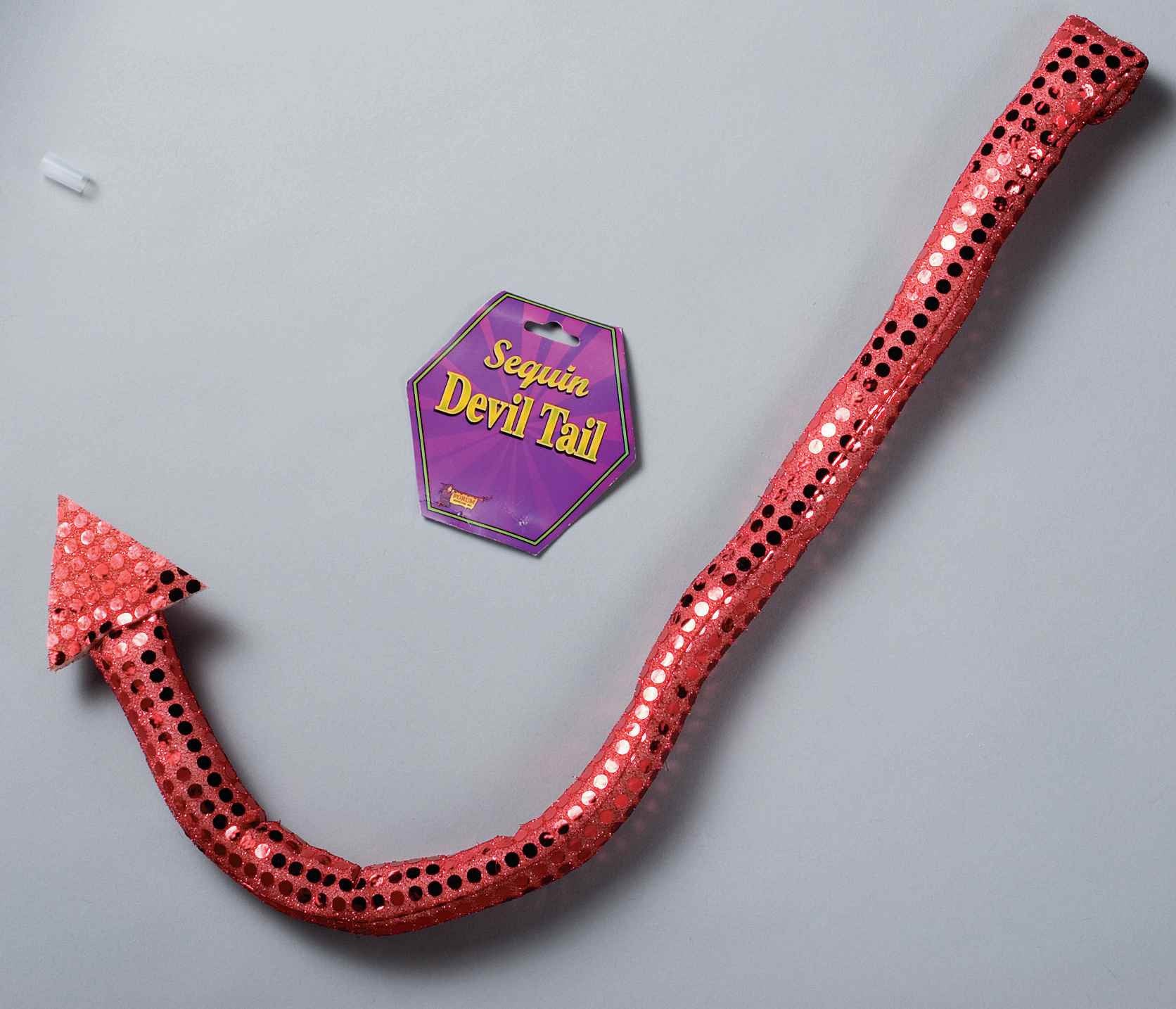Sequin Devil Tail Halloween Costume Accessory