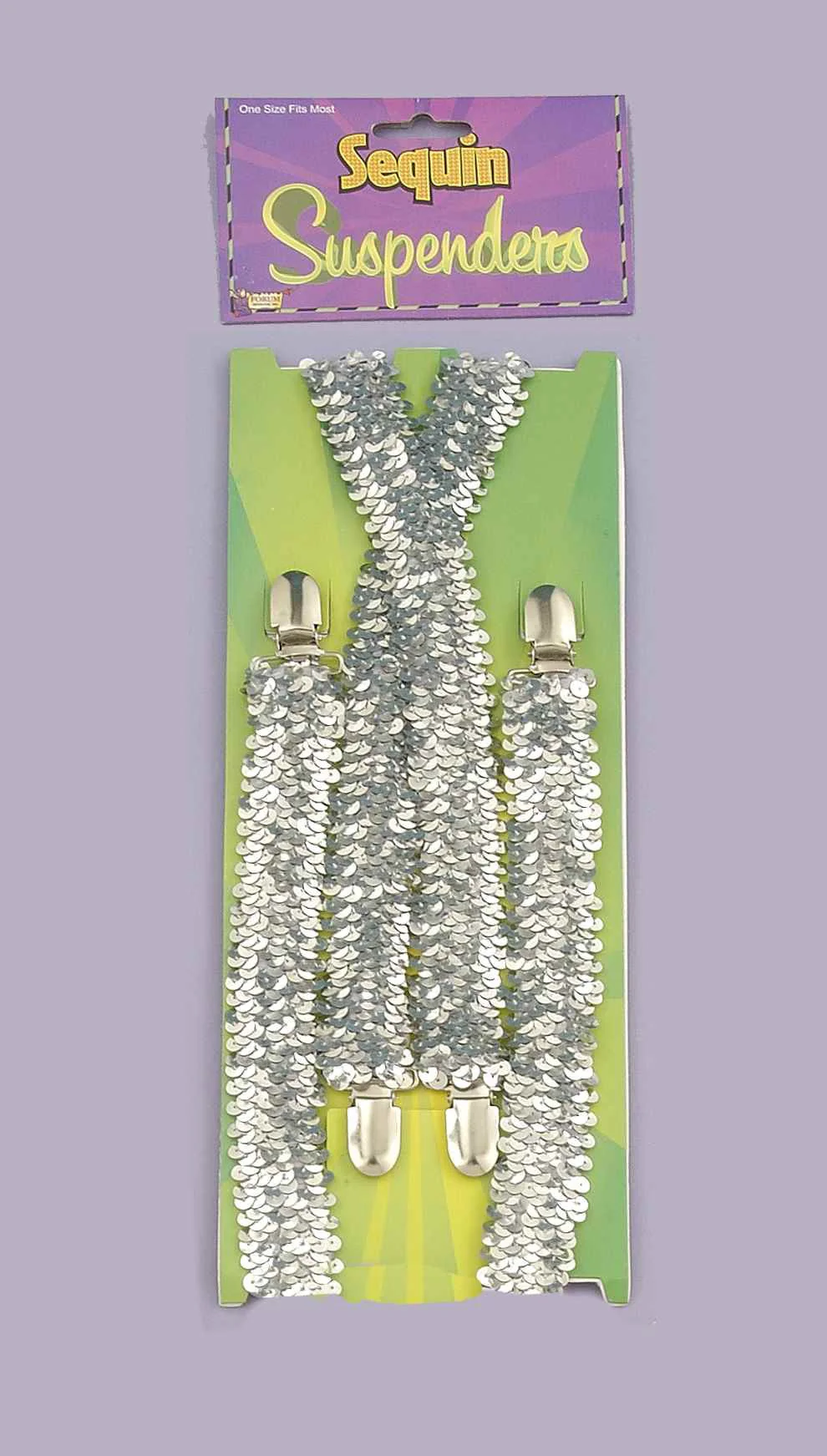 Sequin Suspenders-Gold