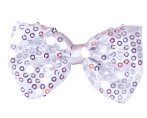 Sequined Bow Tie - Various Colors - Image 2