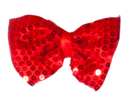 Sequined Bow Tie - Various Colors - Image 3