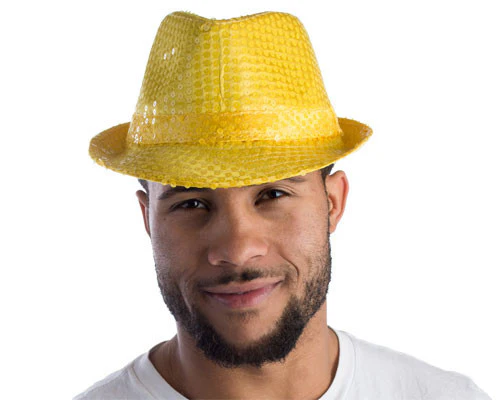 Sequined Fedora - Various Colors