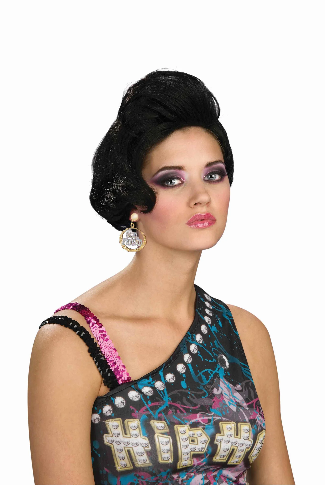 Sexy Hip Hop Lady Halloween Wig
