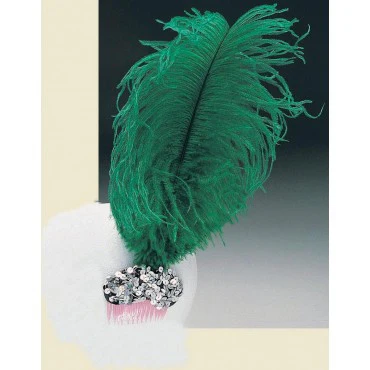 Single Feather Tiara - Various Colors