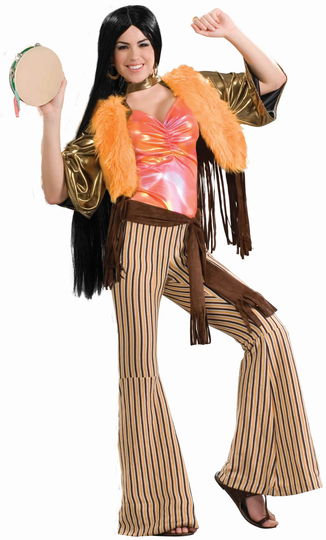 Sixties Folk Singer Woman's Costume