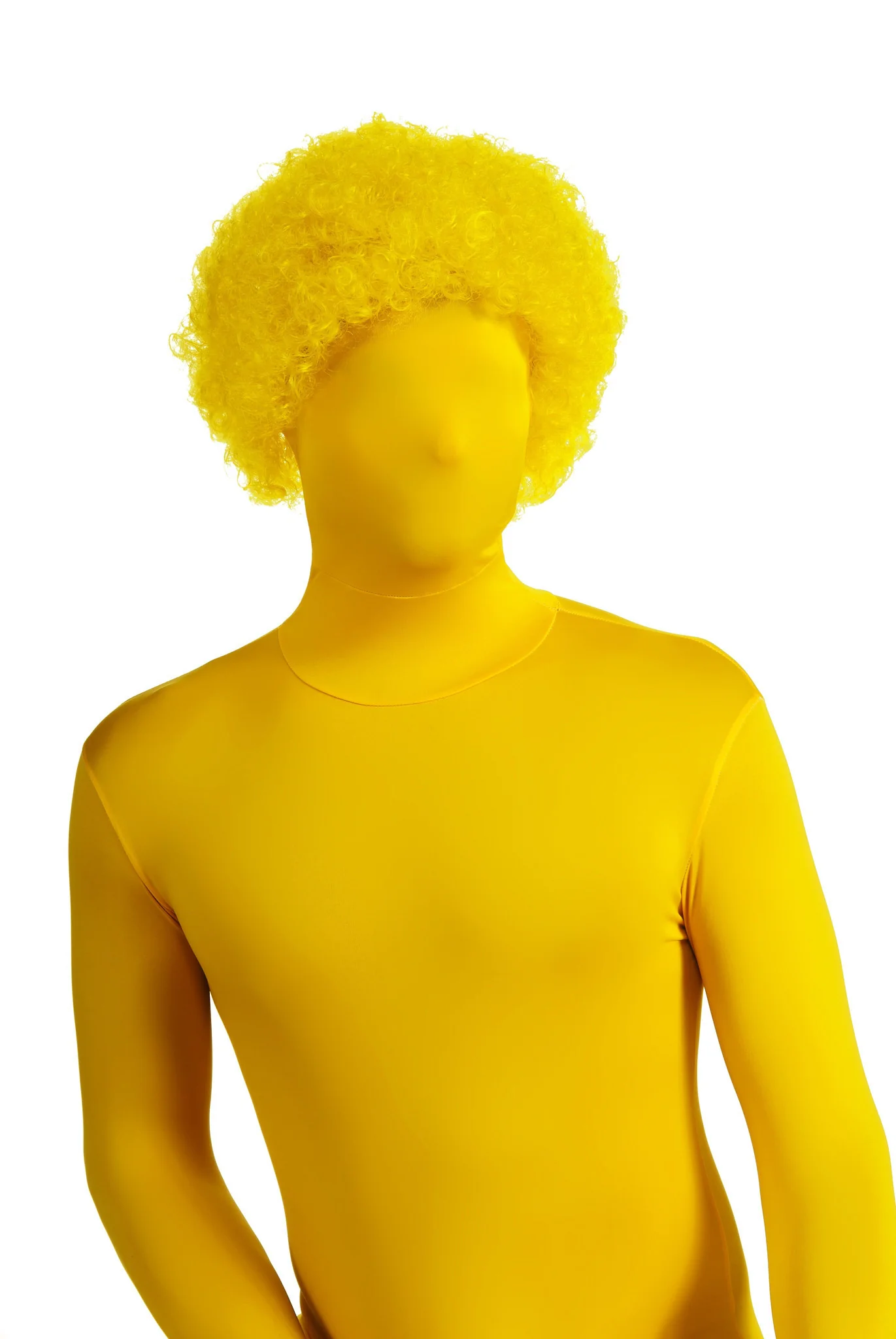 Skin Suit Afro Wig - Various Colors - Image 3