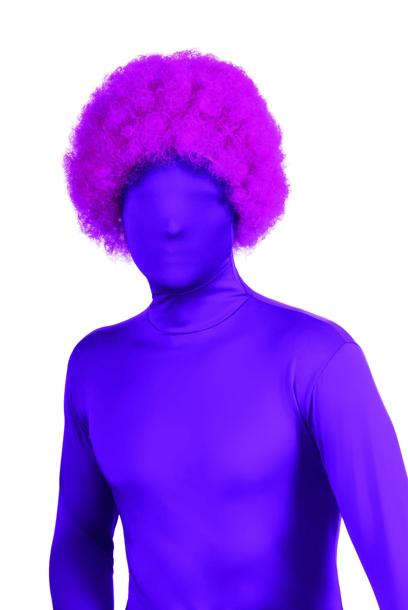 Skin Suit Afro Wig - Various Colors - Image 6