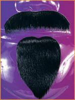 Spanish or Gaucho Moustache & Goatee Set