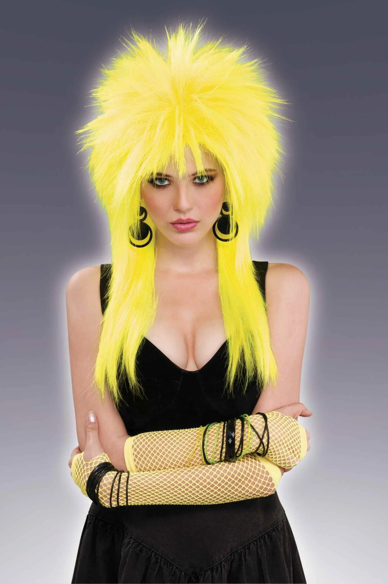 Spiked Wigs Yellow