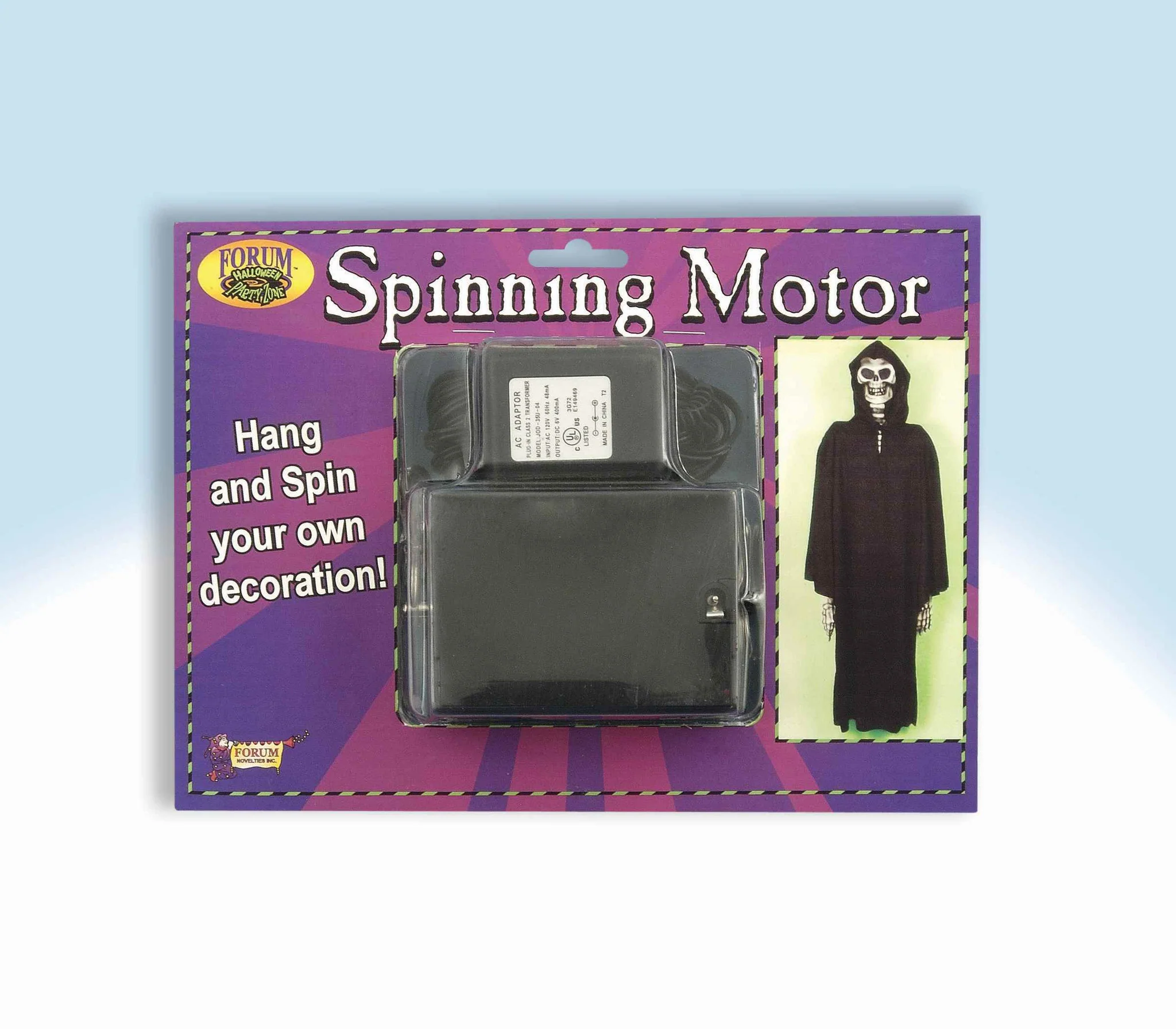 Spinning Motor for Halloween Decorations