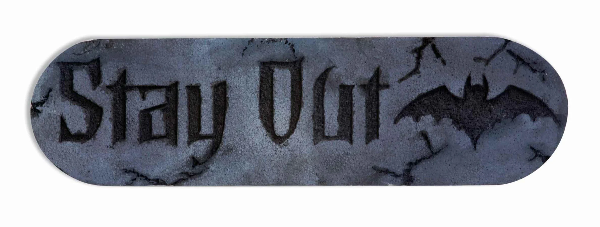 Spooky Wall Signs Stay Out Sign