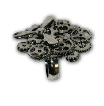 Steampunk Propeller/Gears Ring