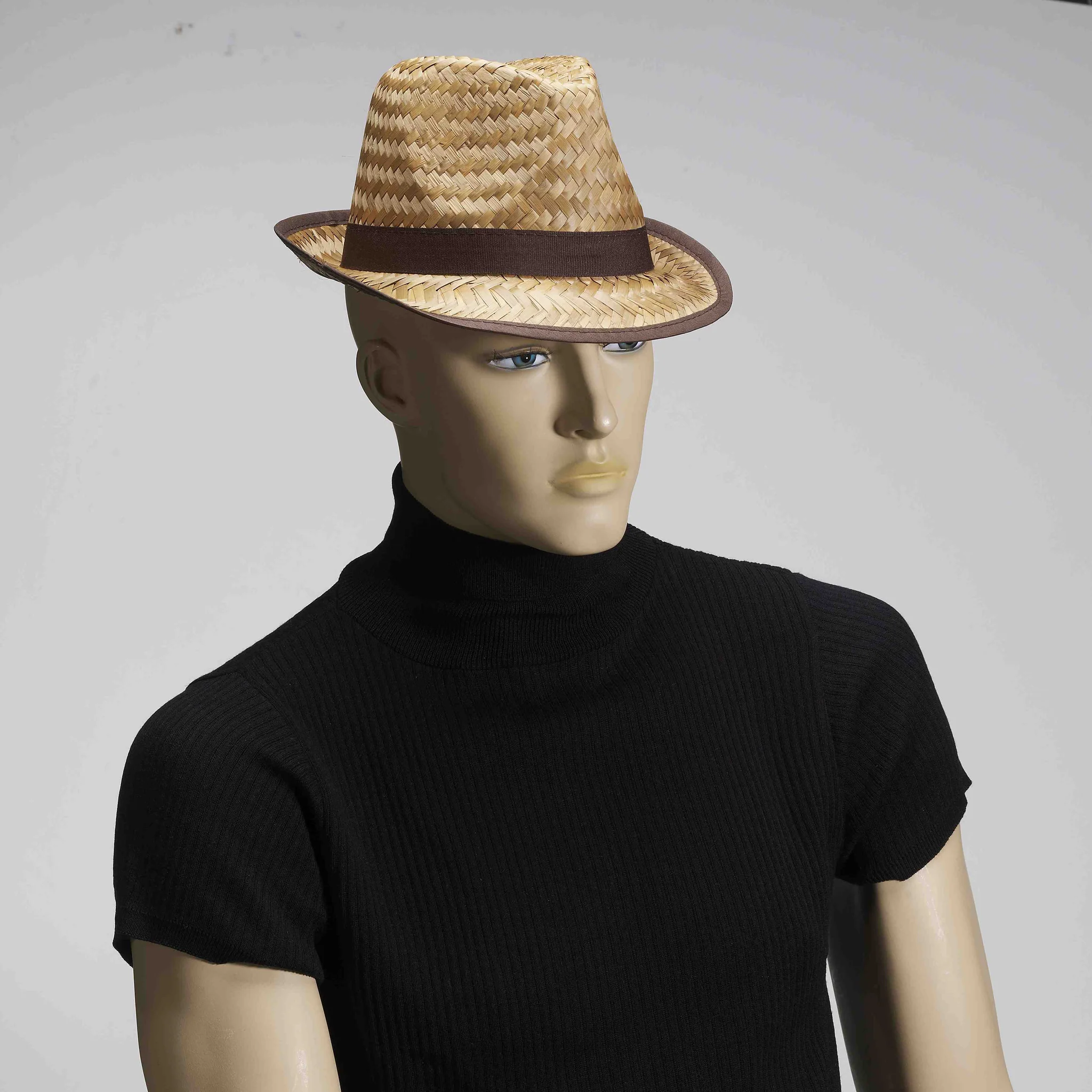 Straw Fedora Hat
