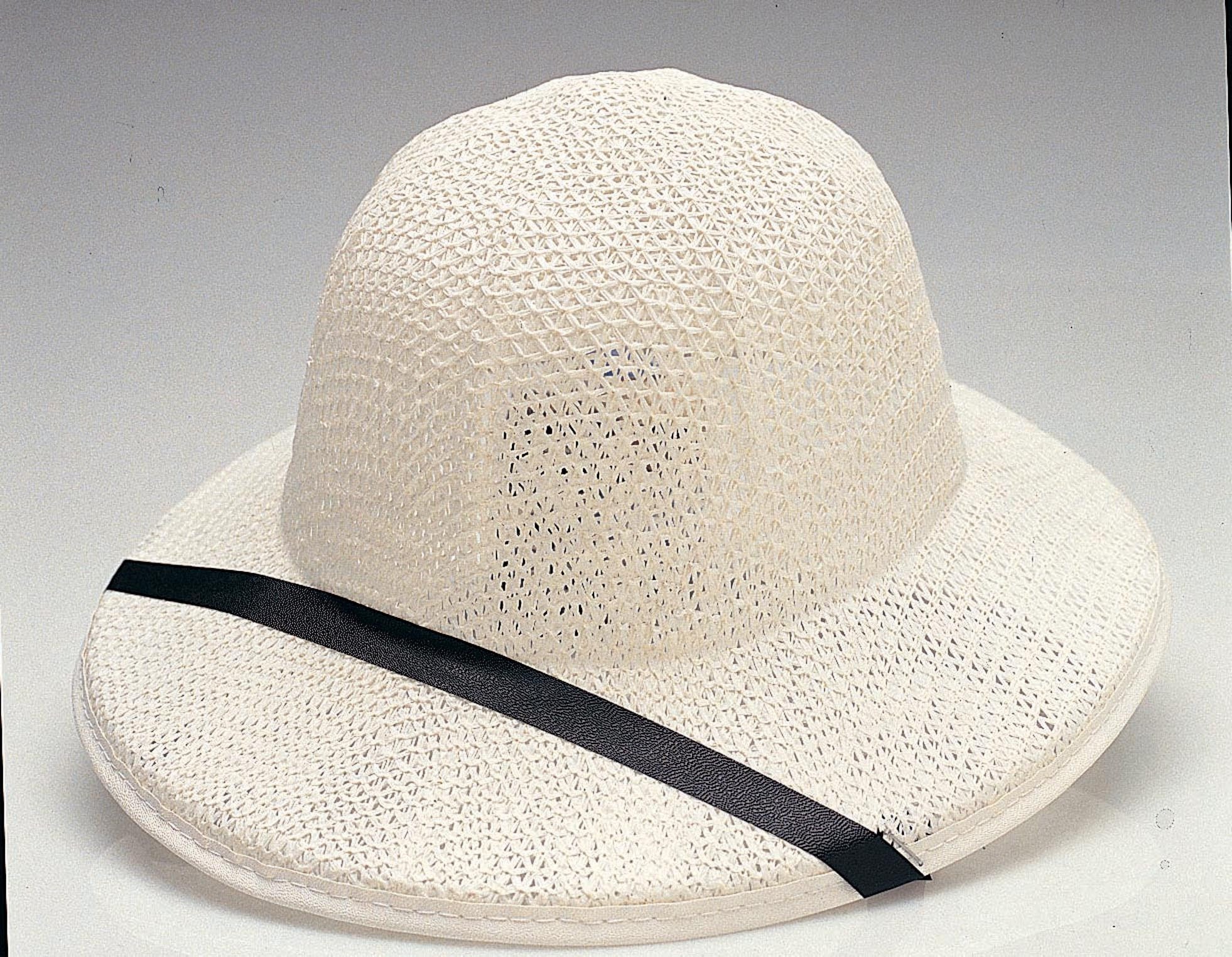 Straw Pith Helmet