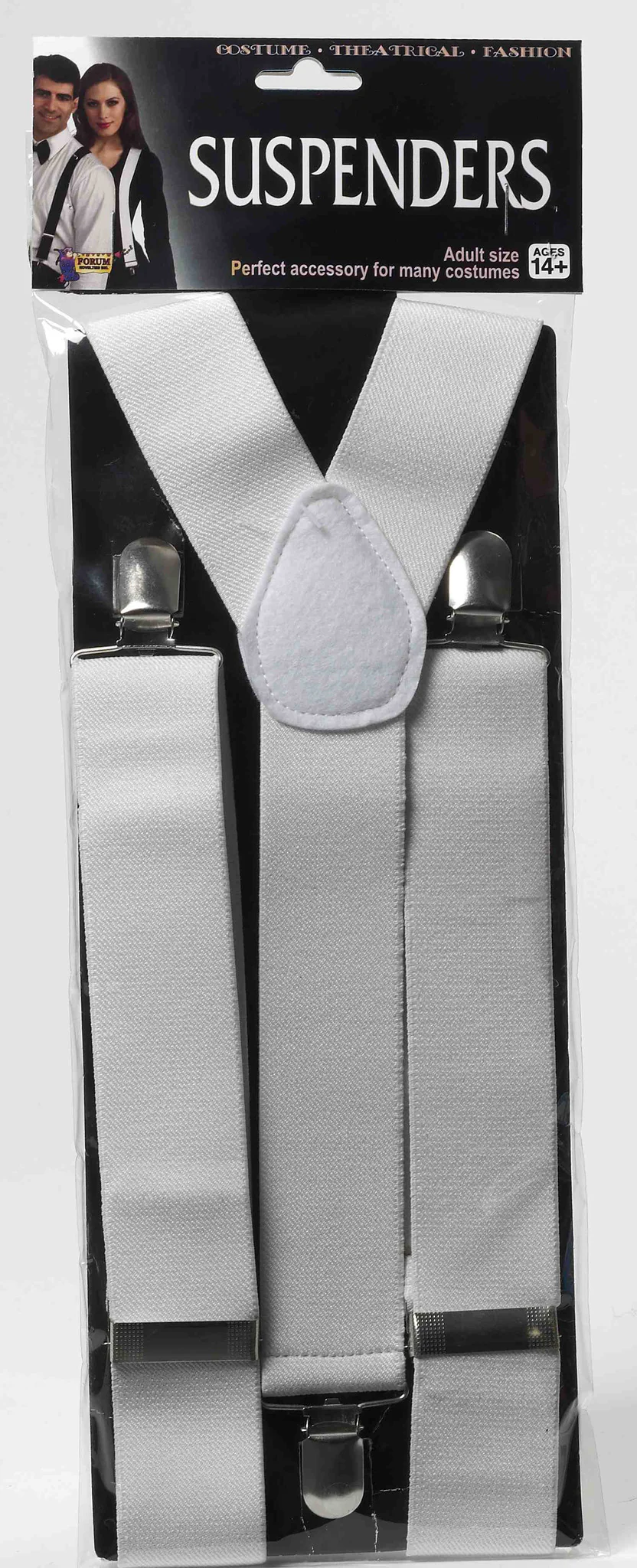 Suspenders-White