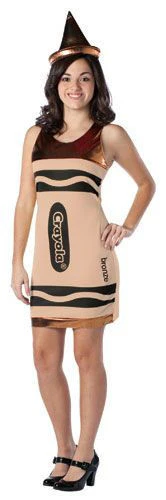 Teens Bronze Crayola Tank Dress