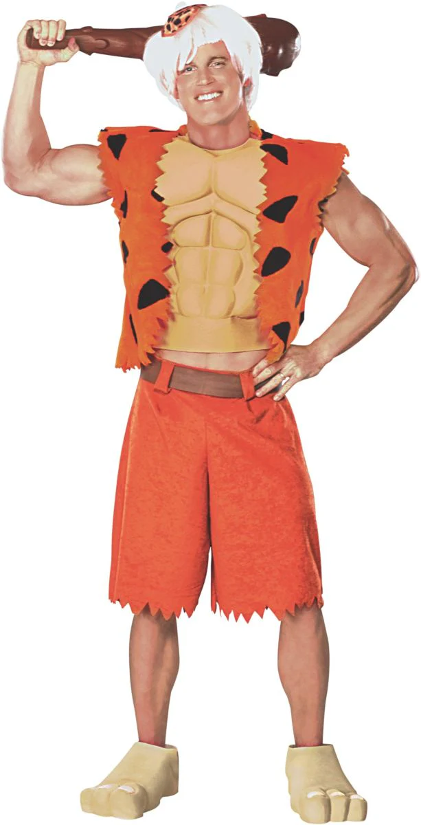 Mens Teens Flintstones Bamm Bamm Costume