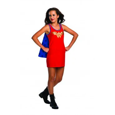 Teens Wonder Woman Tank Dress