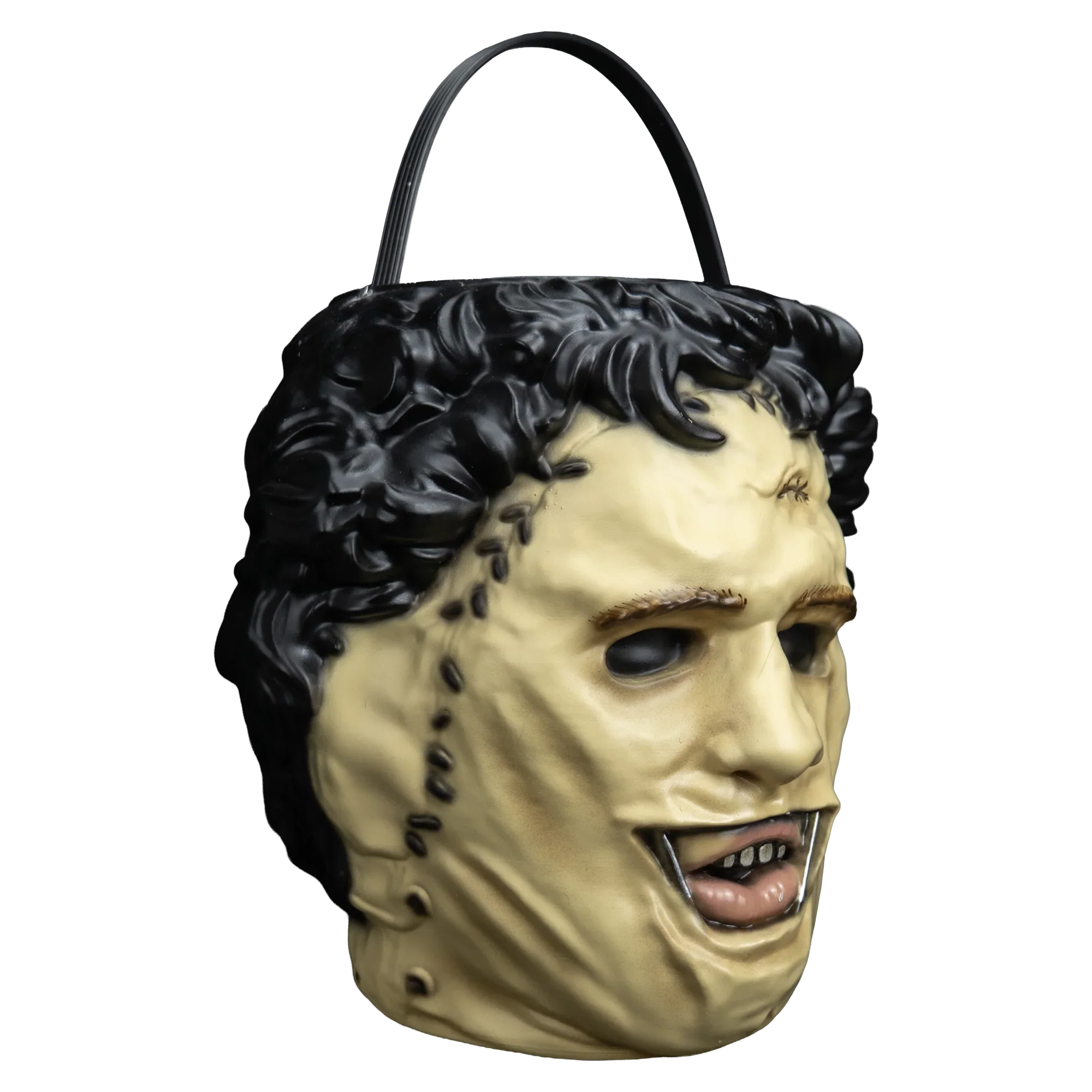 The Texas Chainsaw Massacre Leatherface Candy Trick or Treat Pail Bucket - Image 2
