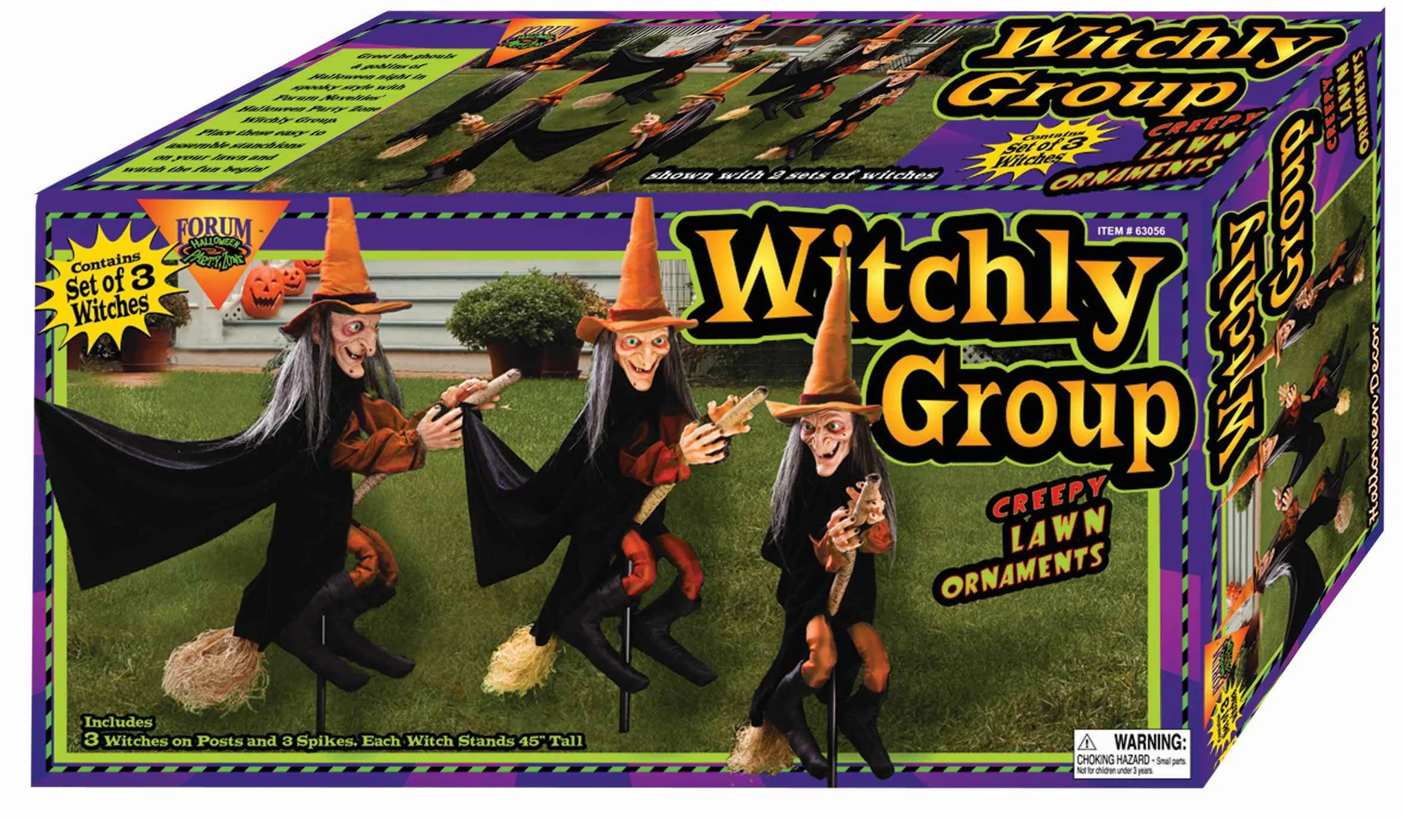 Three Witches Lawn Decoration