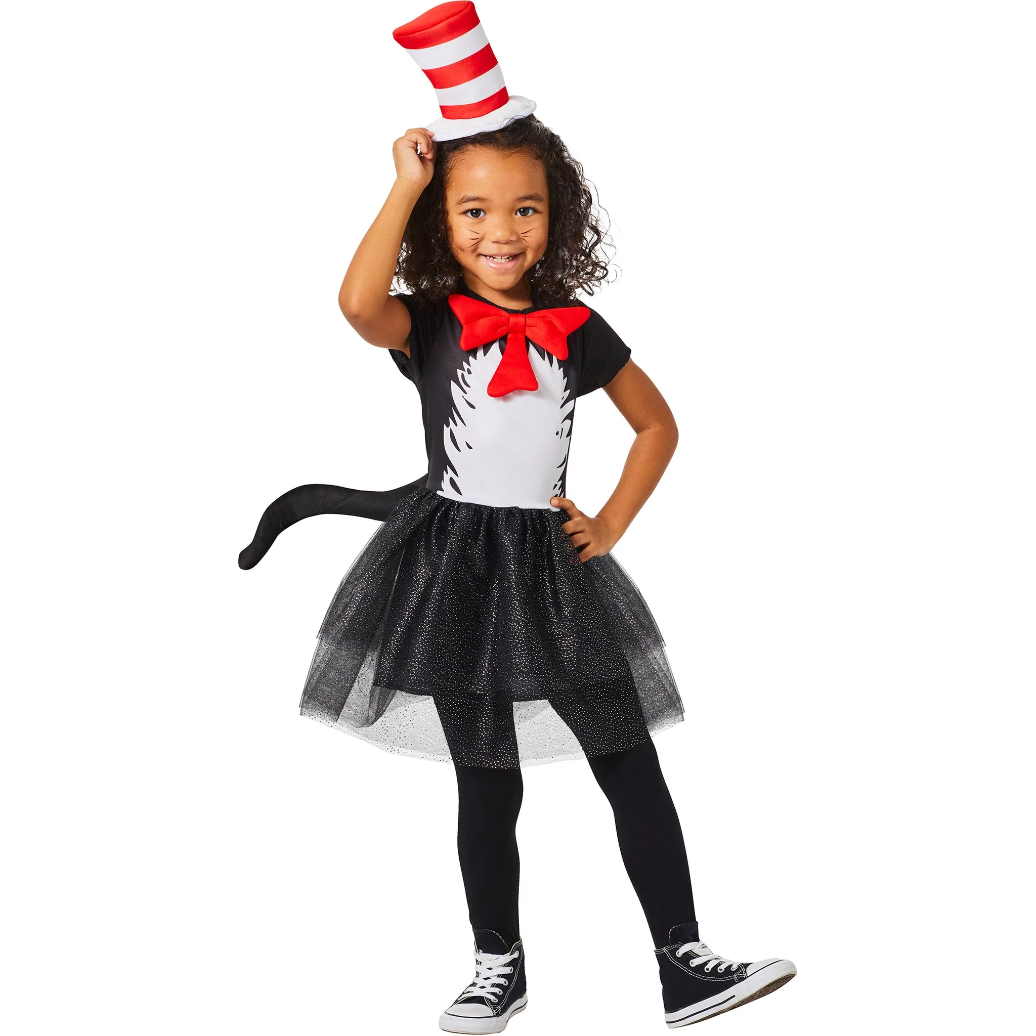 Toddlers Dr. Seuss Cat In The Hat Dress Costume