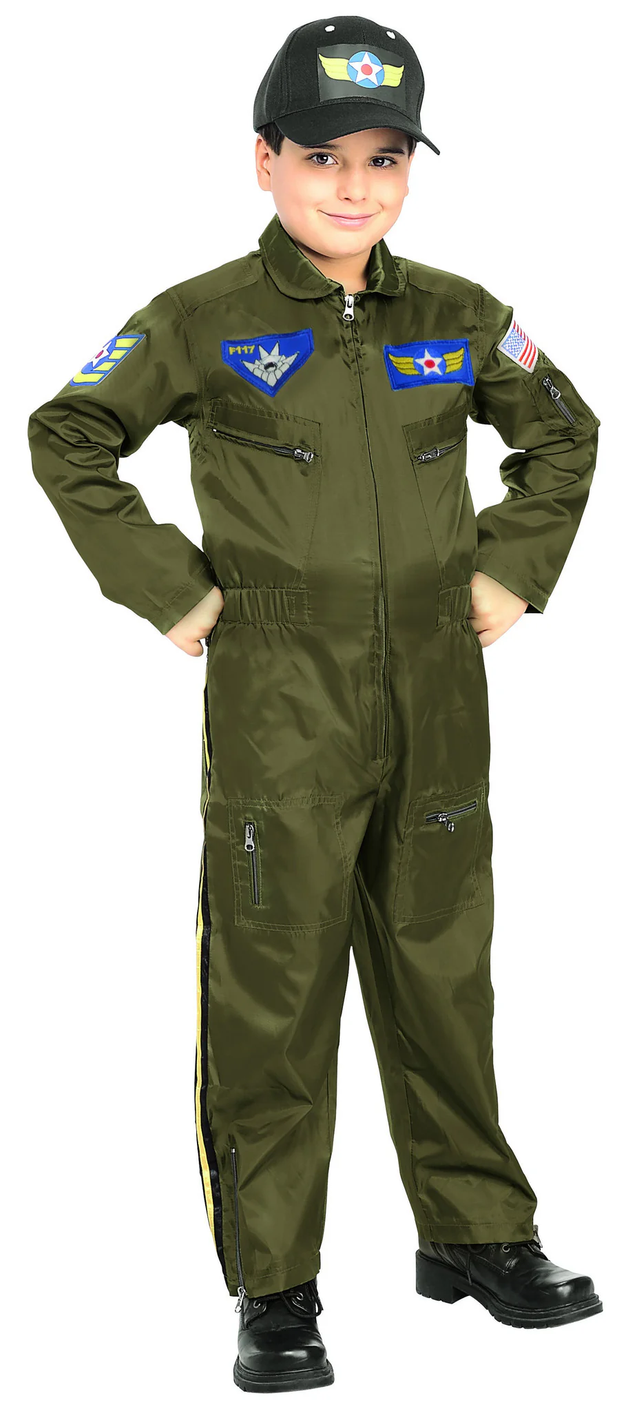 Toddlers/Kids Air Force Pilot Costume