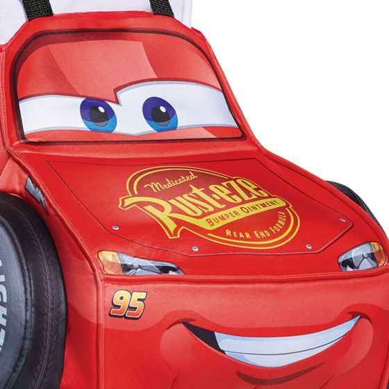Toddlers/Kids Disney Pixar's Cars Lightning McQueen 3D Ride-In Costume - Image 3