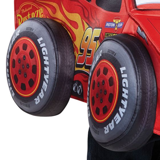 Toddlers/Kids Disney Pixar's Cars Lightning McQueen 3D Ride-In Costume - Image 4