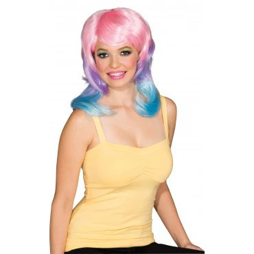 Tri Color Wig - Various Colors