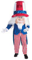 Uncle Sam Parade Mascot Costume