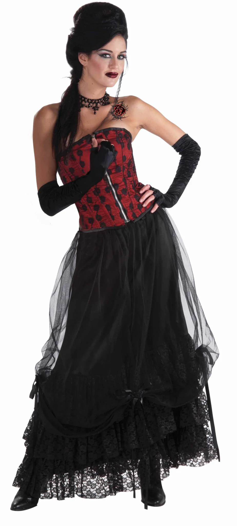 Vampire Woman Long Black Skirt