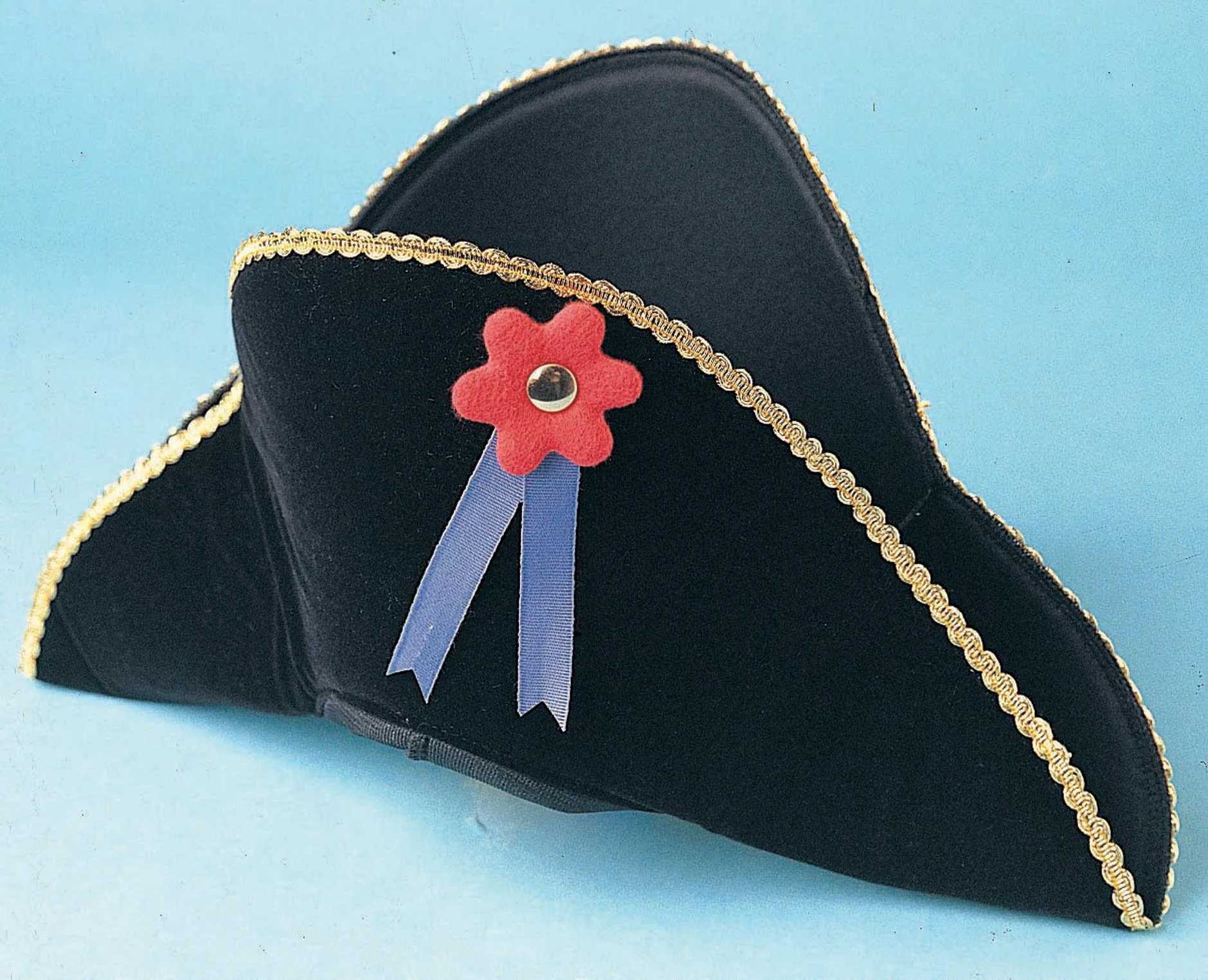 Velvet Bi-Corn Hat