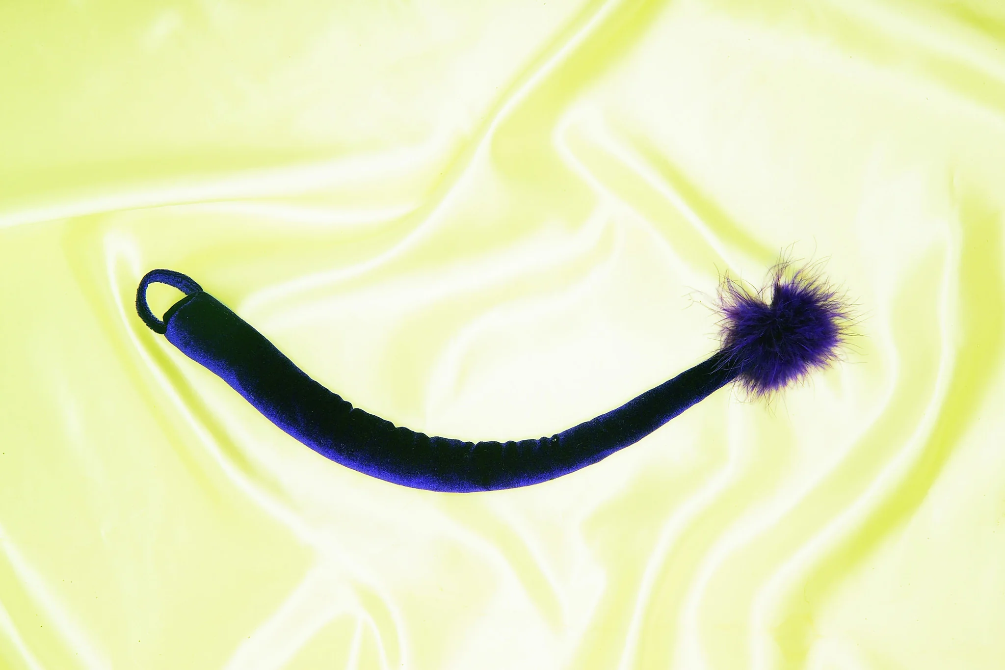 Velvet Purple Cat Tail