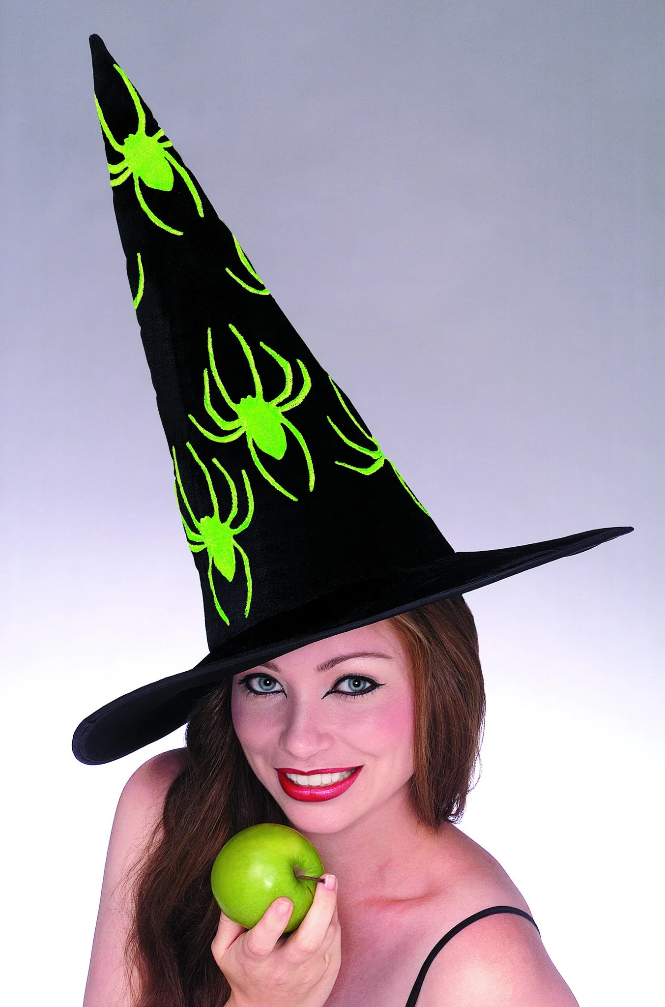 Velvet Spider Witch Hat