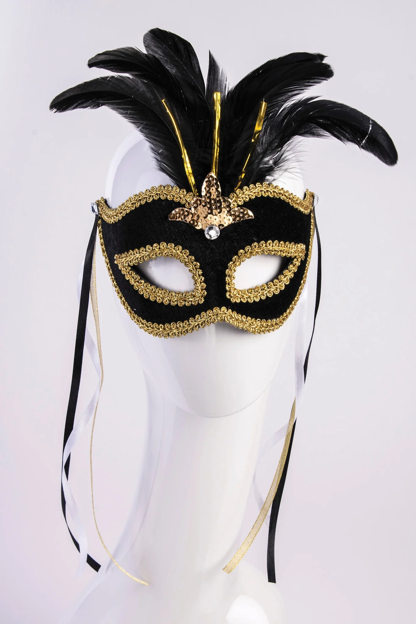 Venetian Mask Black