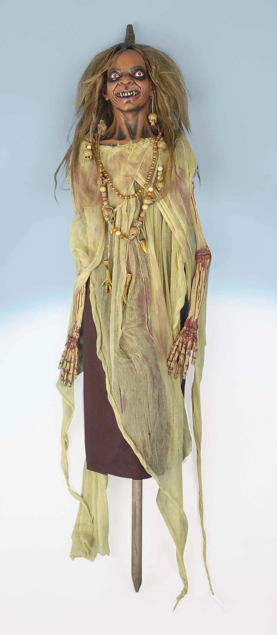 Voodoo Zombie Prop On Stake