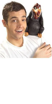 Vulture on Shoulder Prop