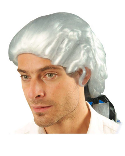 White Colonial Wig